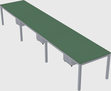 Rectangular desk