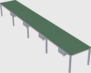 Rectangular desk