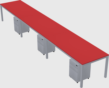 Rectangular desk