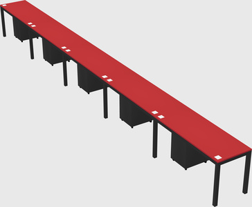 Rectangular desk
