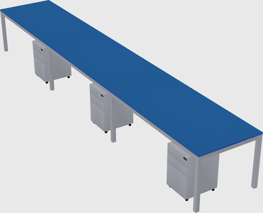 Rectangular desk