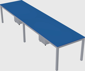 Rectangular desk