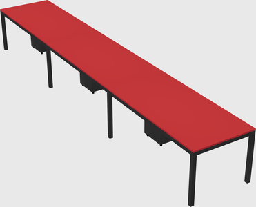 Rectangular desk