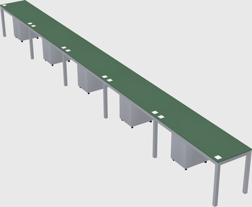 Rectangular desk