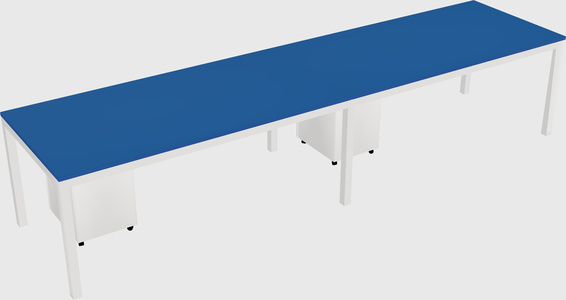 Rectangular desk