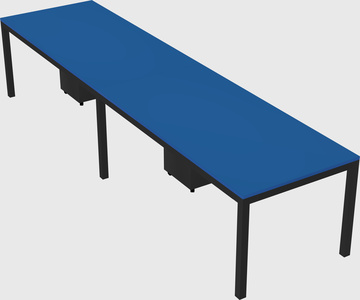 Rectangular desk