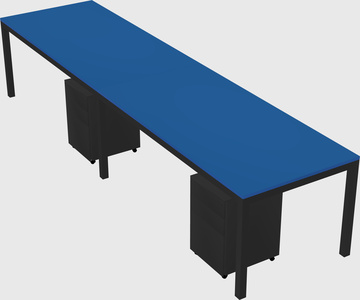 Rectangular desk