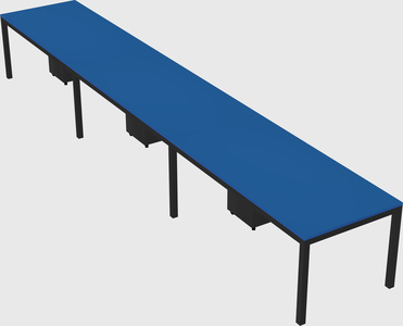 Rectangular desk