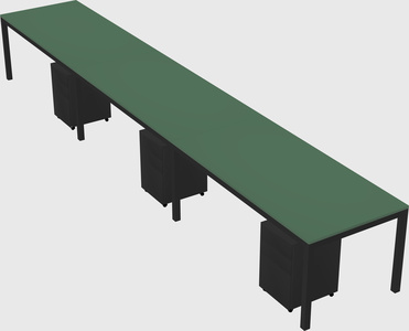 Rectangular desk