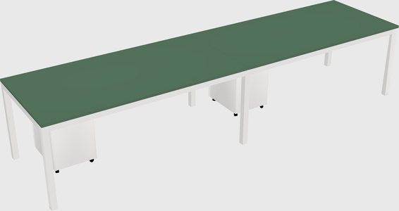 Rectangular desk