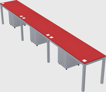 Rectangular desk