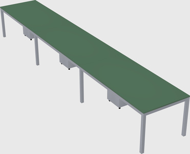 Rectangular desk
