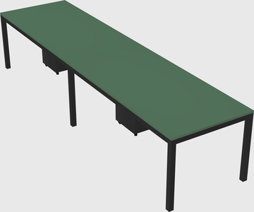 Rectangular desk