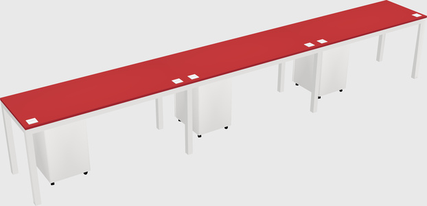 Rectangular desk