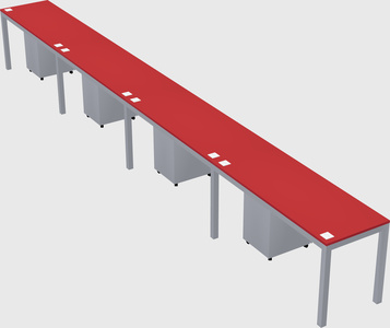 Rectangular desk