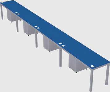 Rectangular desk