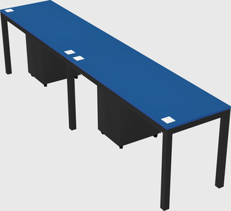 Rectangular desk