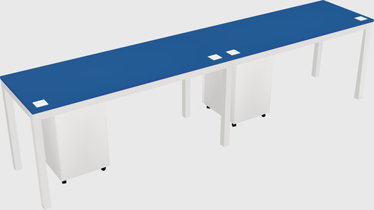 Rectangular desk