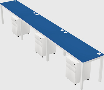 Rectangular desk