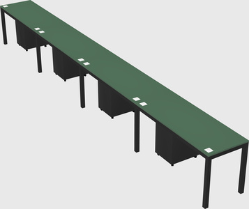 Rectangular desk