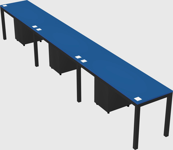 Rectangular desk