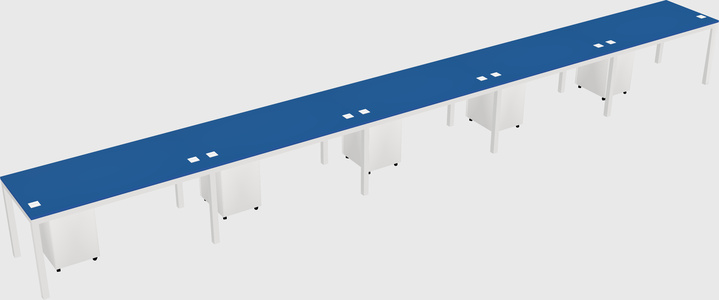 Rectangular desk