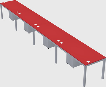 Rectangular desk