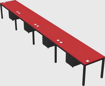 Rectangular desk