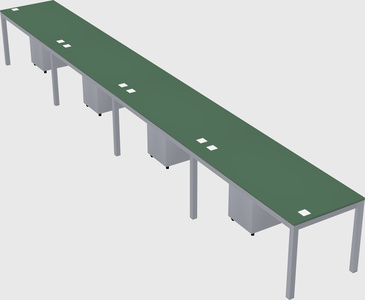 Rectangular desk