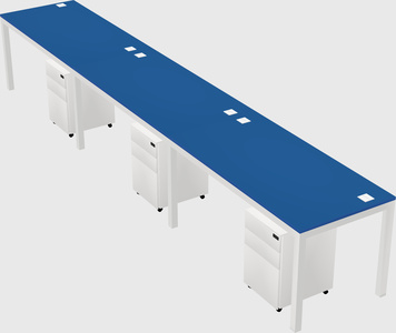 Rectangular desk