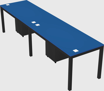 Rectangular desk