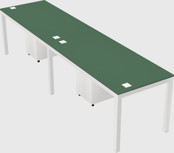 Rectangular desk