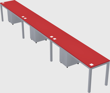 Rectangular desk