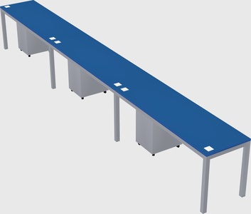 Rectangular desk