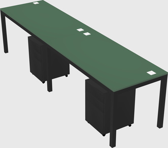 Rectangular desk