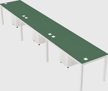 Rectangular desk