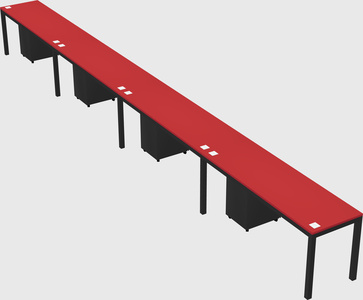 Rectangular desk
