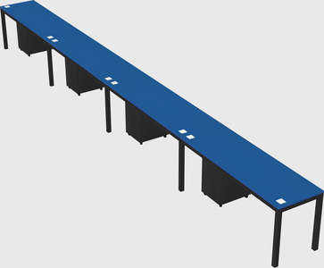 Rectangular desk