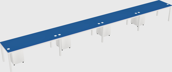 Rectangular desk