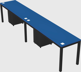 Rectangular desk