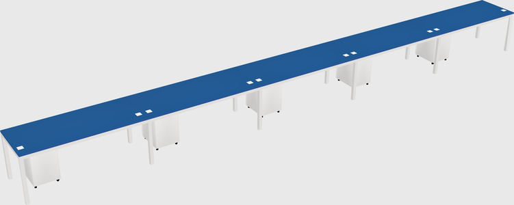 Rectangular desk