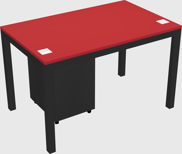 Rectangular desk