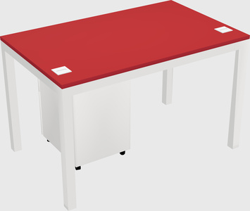 Rectangular desk