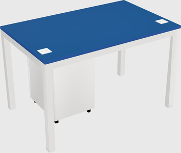 Rectangular desk