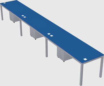 Rectangular desk