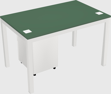 Rectangular desk