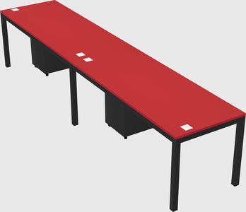 Rectangular desk