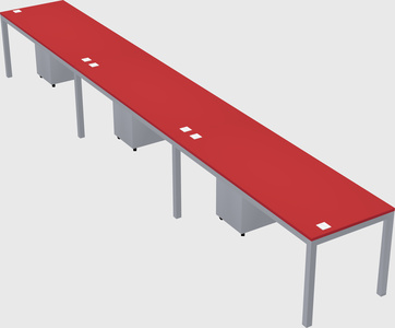 Rectangular desk