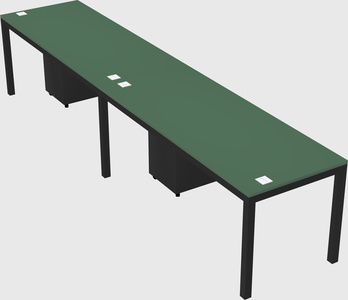 Rectangular desk
