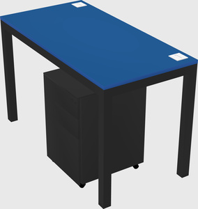 Rectangular desk